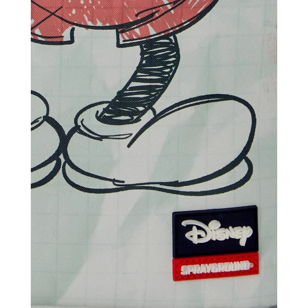 Sprayground Disney Mickey Sketch Backpack Unisex Multi Adjustable Straps SPR345